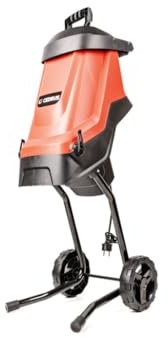 Hahn & Sohn Cedrus CEDRE04 Elektrischer Gartenhäcksler - 2800W, 45mm Aststärke, 45L Fangkorb - Leise, Überlastschutz, Edelstahlmesser, Kompostierung, Häckselwerk, Astschredder - Leise Messerhäcksler