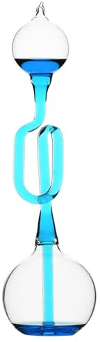 Fafeicy Jouet Thermomètre Innovant, Verre à Haute Teneur en Borosilicate, Chaudière à Main Anti-stress avec équilibre Liquide, pour le Bureau Scientifique et la Décoration de la Maison