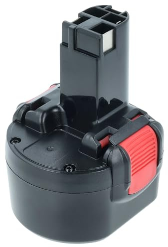 vhbw Akku Ersatz für Bosch BAT100, BAT0408, 2607 335 682, 2 607 335 707, BAT048, 2607 335 674 für Werkzeug (3000 mAh, NiMH, 9,6 V)