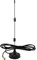 SpyCameraCCTV 7dBi High Gain Omni Directional Antenna for 2.4GHz Wireless CCTV, AV Sender or WiFi- includes Female SMA and M2M SMA Adapter