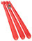 Lantelme 3 Stück Schuhanzieher 65cm Farbe rot mit Farbauswahl Kunststoff Schuhlöffel Xl Lang und stabil Schuhanziehhilfe Rückenschonend Orthopädisch (Rot)