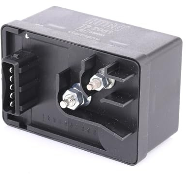 HÜCO 132081 Glühzeit Relais für Alfa Romeo, Citroën, Fiat, Iveco, Lancia, Nissa, Renault, Rover und Seat | Kompatibel mit: CITROËN BX, BX Break, C15 Kasten/Großraumlimousine, C15 Kombi, C25 Bus, C25 Kasten, C25 Pritsche/Fahrgestell