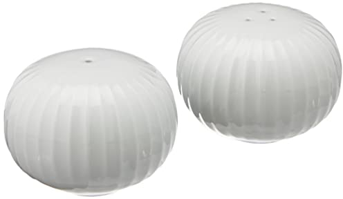 Kähler Salz- und Pfefferstreuer-Set H5 cm Hammershøi dänische Handarbeit, weiss