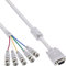 InLine 17555 VGA BNC Kabel, 5x BNC Stecker an 15pol HD Stecker, 5m
