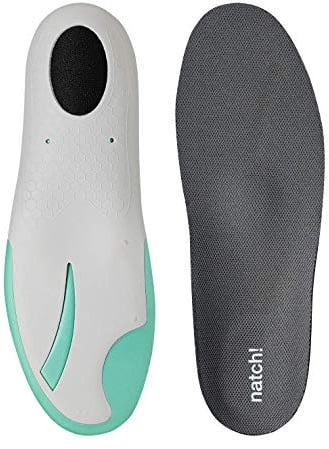 natch! ENERGY 7 - flexibles, anatomisch geformtes Allround-Fußbett für Freizeitsportler, Größe 38, 1er Pack (1 Paar)