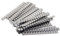 SBS pavimento grapas, 70 x 6 mm, 100 unidades, ondulado | onda Conector cubregrietas gieß Resina epoxi pavimento del conector