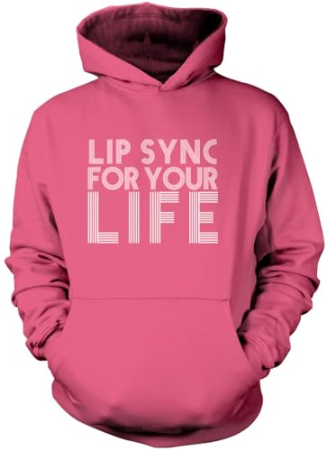 Lip Sync for Your Life - Unisex Adults and Kids Hoodie