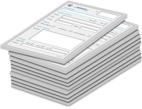 PRICARO Telefonnotizblock, A5 ungelocht, PC-Design, 10 Stück