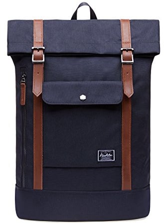 KAUKKO Laptop-Rucksack, funktionelle Outdoor-Tasche für Reisen & Camping, Studentenrucksack für Studenten, Schwarz Jnl-f5-03, one size, Tagesrucksack