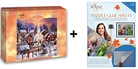 Grafika Puzzle 2000 pièces - Chuck Pinson - Hope Runs Deep + Colle