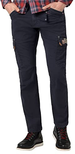 Timezone Herren Regular Rogertz Freizeithose, Total Eclipse, 31W 36L EU