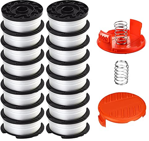6481 Line String Trimmer Replacement Spool,30ft 0.065 for Black+Decker String Trimmers, Replacement Auto Feed Spool,Compatible with Black & Decker AF-100
