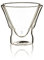 MasterPRO Foodies Mixology - Set di 2 bicchieri da cocktail in borosilicato trasparente da 230 ml - Resistente alle temperature - Finitura a doppio vetro - Lavabile in lavastoviglie