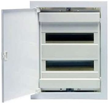 Modulverteiler 2x18 Unterputz/Flutlicht Metall/ IP40 ERP18-2 DIDO 001101210 eti-polam 3838895609964