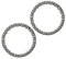 HpLive Fahrrad Kugellager Steuersatz Kugelring 1 1/8 Zoll Käfigkugellager Steuersatz Vorderrad Ring Lager Lenkkopf Steuerkopf