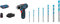 Bosch Professional 12V System Akku-Bohrschrauber GSR 12V-15 (inkl. 1x 2.0 Ah Akku, Ladegerät GAL 12V-40, in L-BOXX) + 7x Expert CYL-9 MultiConstruction Bohrer Set (für Beton, Ø 4-12 mm, Zubehör)