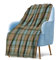 Couvertures de genou 100 % laine pour personnes âgées, adultes – 188 x 78,7 cm – Tartans écossais – Bords à franges, doux à carreaux douillets – Genouillère pour femmes et hommes – Chaud pour l'hiver