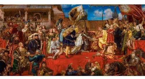 Castorland Puzzle mit 4000 Teilen: Die Preußische Hommage Jan Matejko