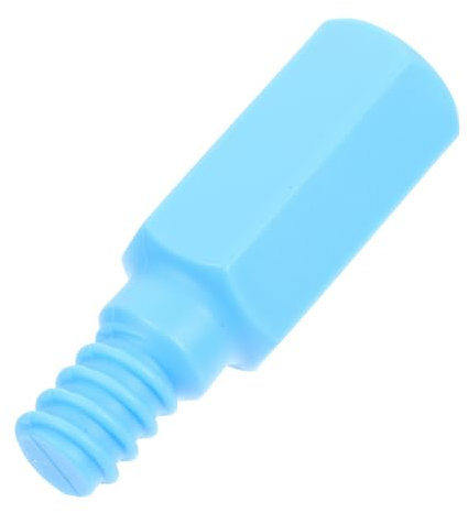 Beaupretty 25mm Threaded Handle Mop Stick Adapter Blue Threaded End Replacement Broom Handle Tip Repair Kit Household Extension Pole Replacement for Cleaning