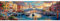 SHEGZHUC 110x50cm Diamond Painting Italien Landschaft Venedig Diamond Painting Stadt Brücke Diamond Painting Groß XXL Diamant Malerei Kunst Stickerei Kreuzstich Bilder Geschenk Wanddekoration
