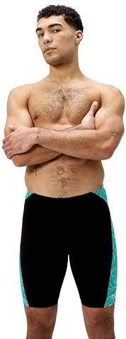 Speedo Men's Hyperboom Panel Jammer Swimwear (Pack of 1)