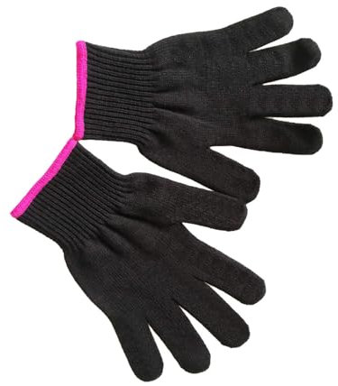 1 Paar Professionelle Hitzeschutz Handschuh,Hitzebeständige Handschuhe,Hitzehandschuh Lockenstab,Hitzeschutzhandschuhe für Das Haarstyling Hitze für Locken,hitzehandschuh lockenstab,Heat Gloves