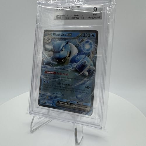 2023 Scarlet and Violet 151 - Blastoise ex RR - Grade 9
