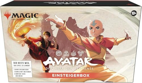 BB-Toy-Trades Magic Avatar: Der Herr der Elemente - Einsteigerbox - deutsch NEU & OVP (2 sofort spielbare Decks) Sammelkarten Spiel Toploader