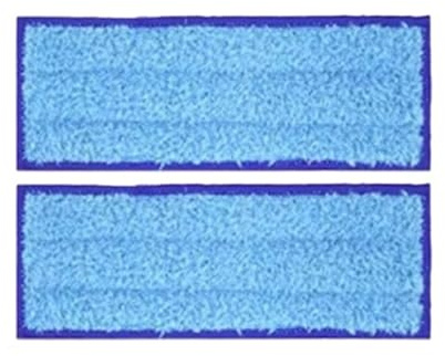 Waschbarer Wischmopp, Kompatibel Mit Braava Jet 240, 241, 245 Und 250 Saugrobotern, Feucht- Und Trockenwischmopp, Ersatzteile(2 pcs blue)