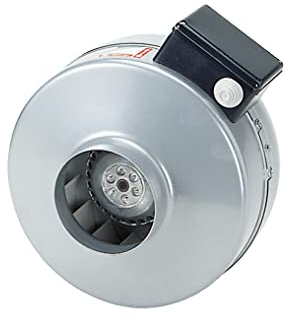 Original ERR 10/1 Radial-Rohrventilator für Maschinenabsaugung, Arbeitsplatzabsaugung, Fabrikationsstätte, Lagerraum, Labor etc., Art. Nr. 0080.0270 von Maico, DN 100, Für direkten Einbau zwischen Roh