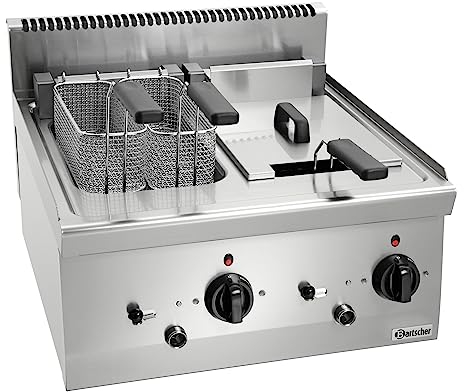 Bartscher Elektro-Fritteuse mit 2x 8 Literbecken Serie 600-131425