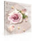 Leinwandbild Blumen Rosen Rosa Tropfen Vintage Leinwand Bilder (PP2270O4FW) Leinwandbilder Bilder Wandbilder Bild