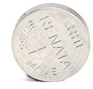Renata/Swatch Group - Silver oxide button cell 380 RENATA 1.55V 82mAh