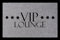 Interluxe SCHMUTZMATTE Fußmatte VIP Lounge Türvorleger Geschenk Flur Eingang 60x40 cm Hellgrau