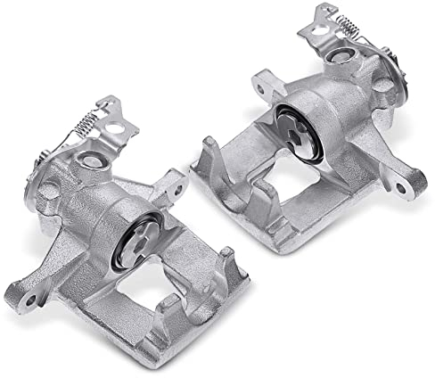 Frankberg 2x Brake Caliper Disc Brake Rear Axle Compatible with Mondeo III Turnier BWY 1.8L-3.0L X-Type X400 2.0L 2.1L X-Type Estate X400 2.0L Replace# 1S712553BE