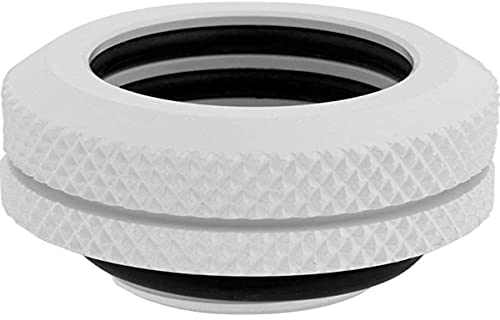 Corsair Hydro X Series XF Hardline-Anschluss, AD 14 mm, Viererpack, Weiß, One Size