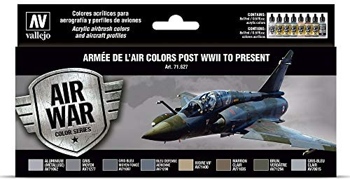 Vallejo Model Air Set 71627 Armée de l’Air colors post WWII to present (8)