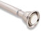 GCurtain Curtain Vorhangstange Spannstange Einstellbar Raumteiler Durchmesser 22-25.4mm - gebürstetes Nickel/ausziehbare Länge 41-71 (104-180 cm)