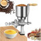 Manual Grain Mill, Multifunctional Cast Iron Cereal Mill Detachable Grain Grinder Manual Flour Mill Coffee Sesame Beans with Wooden Handle and Table Clamp