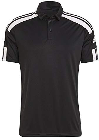 adidas Herren Squadra 21 Polo Shirt, Black / White, S