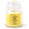 Myga RY1299 Candela Chakra Profumata Plesso Solare con Profumo di Limone Cera di Soia - Intelletto, Ambizione, Potere Personale e Protettivo - Giallo