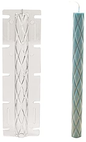 3D Kerzengießform Kunststoff Kerzenform Kerzen Gießform Zum Gießen, DIY Stereo Kerze Form Handgemacht Aromatherapie Kerzenform, Geometrischer Säulentyp Kerzen Gießform Geschenk Für Kinder (C)