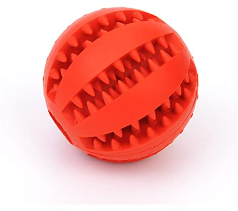 Juguete molar para cachorros, bola de goma con fugas para alimentos, juguete para masticar, dientes de limpieza, accesorios para perro, gato, perro, perro, perro, juguete, limpieza, gastos de