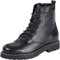 Palado Stiefeletten Damen Biak – hochwertiges Leder – leicht gefüttert für Komfort – hergestellt in Portugal - mit TPR-Sohle für Stabilität und sicheren Halt Schwarz UK8 - EU41