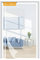 Yotache Moustiquaire Porte Fenetre 90 x 220 cm, Moustiquaire Baie Vitree Coulissante, Bande Adhésive Fermeture Automatique, Pour Porte De Balcon, Porte Cave, Porte de Terrasse …