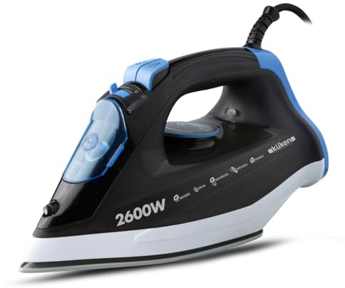 PLANCHA VAPOR 2600w. SUELA INOX. KUKEN