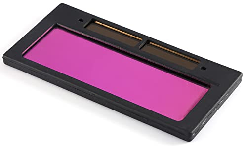 Máscara de soldadura solar de oscurecimiento automático, filtro horizontal de oscurecimiento automático, cubierta frontal de soldadura, lentes de gafas