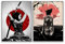 UGZDEA Japanese Samurai Leinwand Bilder, Japanese Bushido Art Portrait Poster Modern Dekoration Poster Malerei-Ohne Rahmen(D,2x60x90cm)
