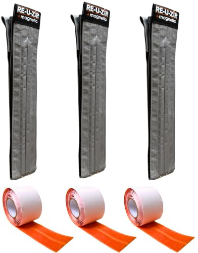 RE-U-Zip® Reusable Magnetic Entry Strip™ | 3-Pack