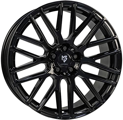MB Design Felge KV4 10.0Jx22 ET40 5x120 Glanzschwarz kompatibel mit BMW X5 X6